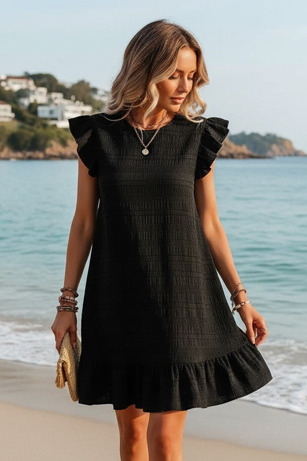 Ruffle Mini Dress