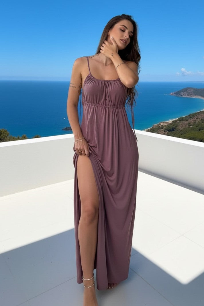 Backless Maxi Dress