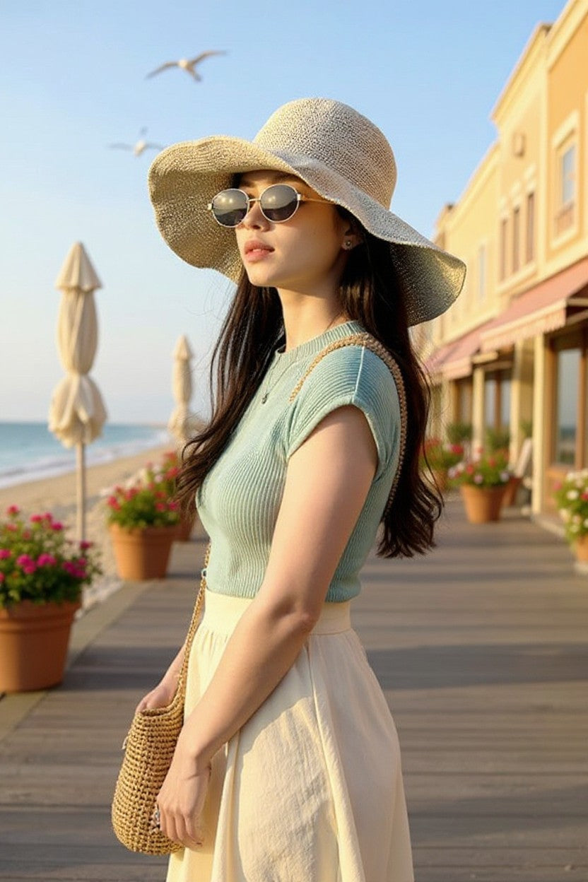 Wide Brim Sun Hat