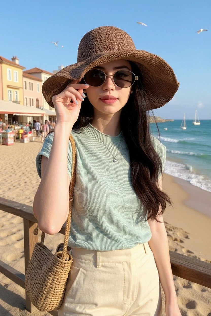 Wide Brim Sun Hat