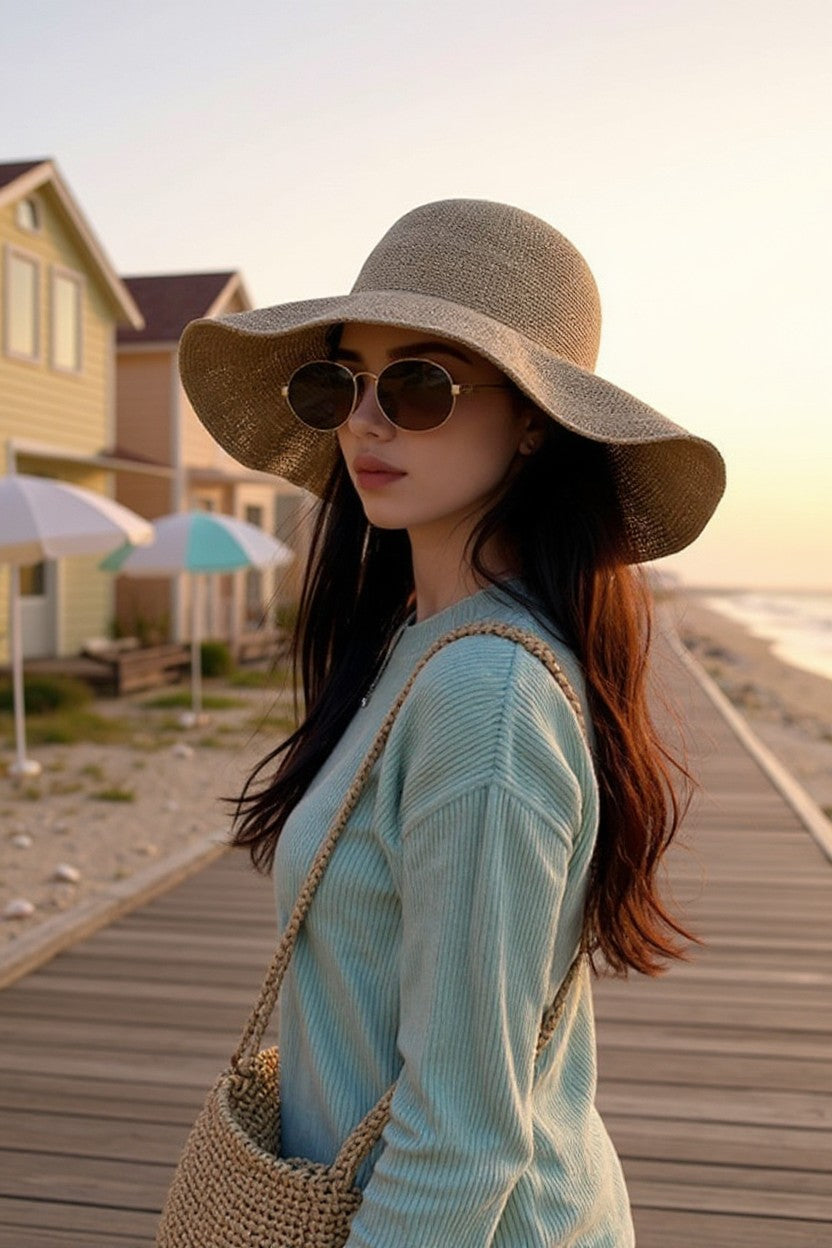 Wide Brim Sun Hat