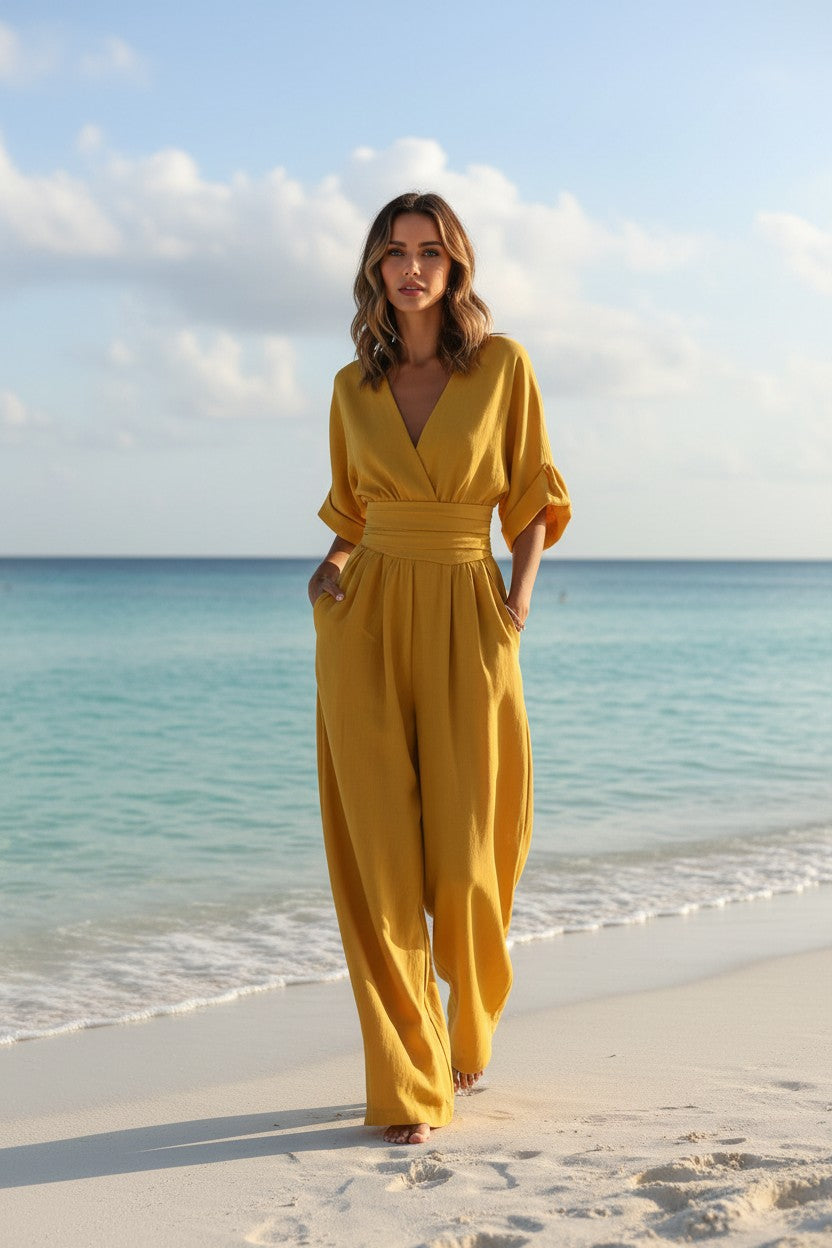 Wide Leg Jumpsuit