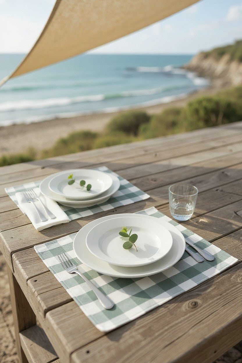 Cotton Check Placemats