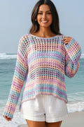 Openwork Beach Sweater