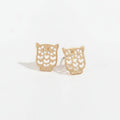 Owl Cutout Studs