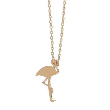 Flamingo Pendant Necklace