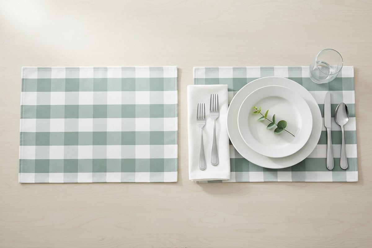 Cotton Check Placemats