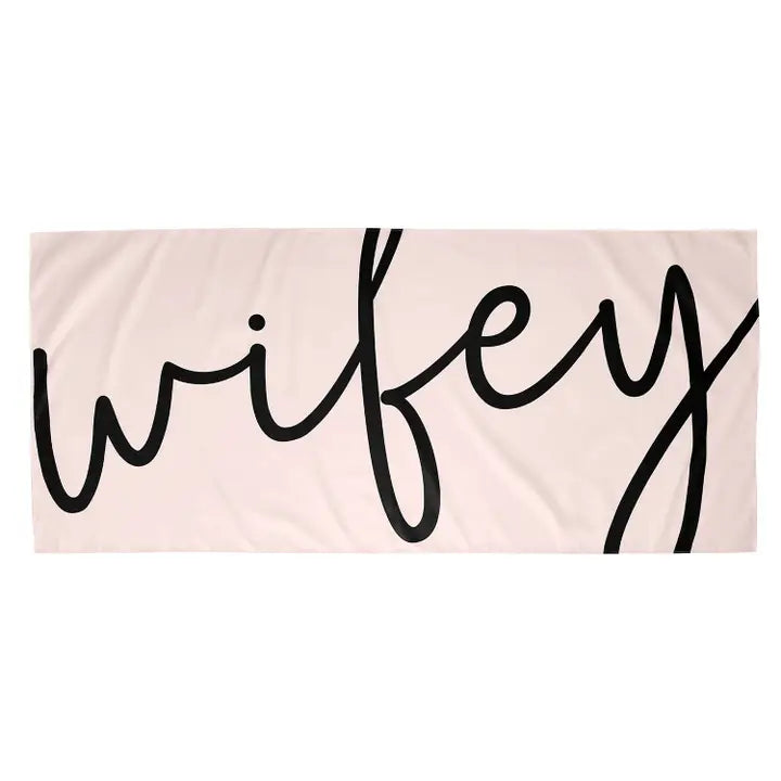 Wifey Beach Towel
